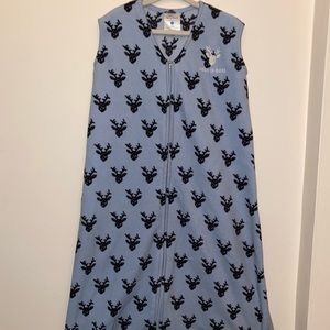 SOLD-Fleece Halo sleep sack size large